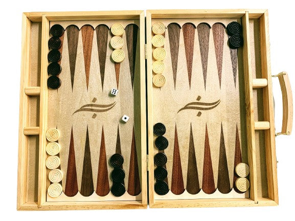Backgammon Set Calligraphy