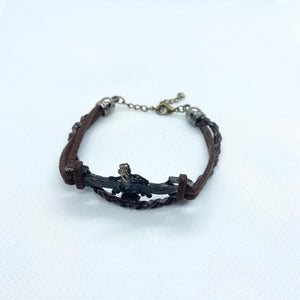 Farvehar Leather Bracelet
